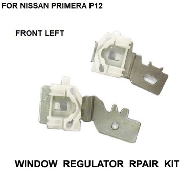 2 Pieces Iron Clips Voor Nissan Primera P12 Links 2002-2007 Elektrische Raam Regulator Reparatie Kit Slider Clip