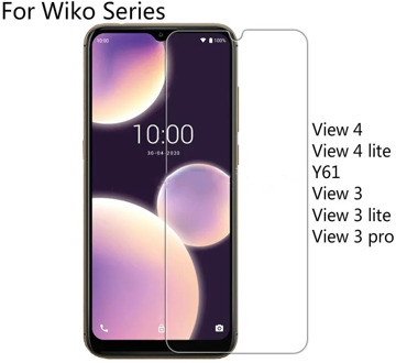2 Pieces Tempered Glass Case for Wiko View 4 Lite View 4 Y61 Screen Protector For Wiko View 3 Lite Pro Protective Film Glass