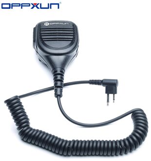 2 Pin Remote Speaker Microfoon Voor Motorola Walkie Talkie GP68 GP88 GP88S GP300 CP150 Radio PMMN4013