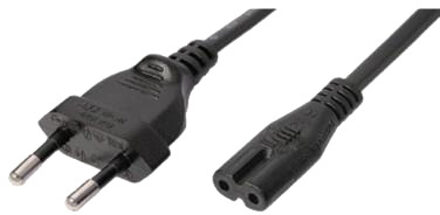 2-pin Standard Power Cord - 220V AC