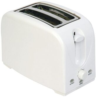 2 Plakjes Broodrooster Automatische Broodrooster Huishoudelijke Broodrooster Licht Ontbijt Machine, Eu Plug