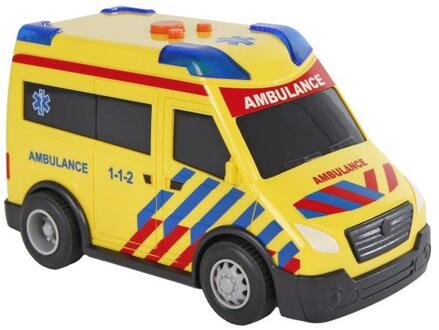 2-Play ambulance 13,5cm geel