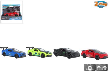 2-Play sportauto pull back 11,5cm verschillende