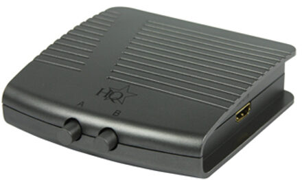 2-poorts HDMI-schakelaar zwart 3D Full HD