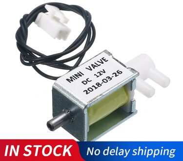 2 Positie 3 Way Elektrische Mini Micro Magneetventiel Air Gas Release Uitlaat Ontmoedigd Solenoid Uitlaatklep Dc 12V