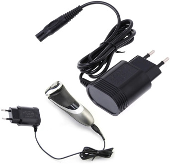 2-Prong Charger EU Plug Power Adapter for PHILIPS Shavers HQ8505/6070/6075/6090