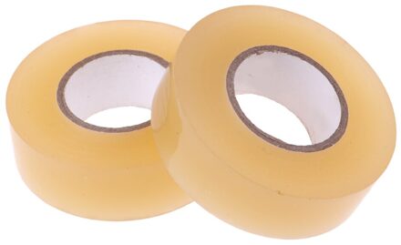 2 Roll Clear Hockey Tape Voor Scheenbeschermers, Doek Tape Wikkelen Hockey Stick, 1 Inch 20Yard (Transparant)