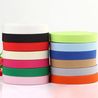 2 Rolls Kleurrijke Elastiekjes 16 Meter/Roll Rubber Band 1.5 Cm Spandex Lint Naaien Lace Trim Taille Band kledingstuk Accessoire mengen 2 rolls
