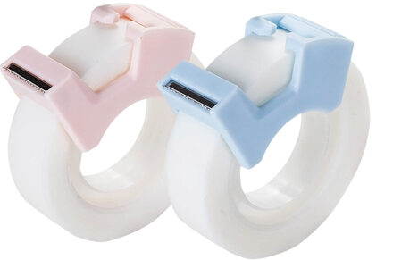 2 Rolls/Pack Onzichtbare Tape Dispenser Value Pack, Beschrijfbare, Onzichtbare, Ontworpen Voor Repareren, geweldig Voor Cadeaupapier