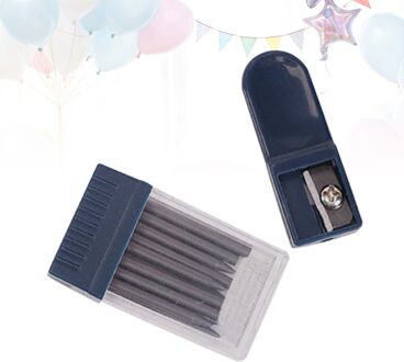 2 Set 2Mm Kompas Core Vervanging Potlood Briefpapier Met Puntenslijper Voor Studenten Opstellen Tools Kompassen Tool