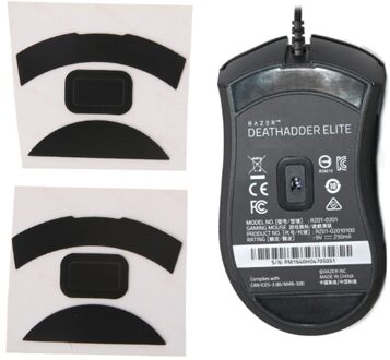 2 Sets 0.6mm Dikte Vervanging Muis Voeten Skates voor Razer DeathAdder Elite