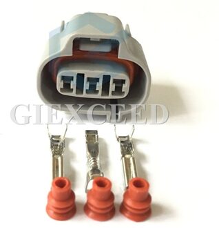 2 Sets 3 Pin 6189-0027 Vrouwelijke Voertuig Snelheid Kilometerteller Sensor Plug Auto Connector