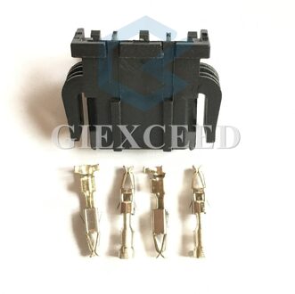 2 Sets 4 Pin 893971634 Vrouwelijke Auto Connector Socket Met Terminals Voor Vw 893 971 634