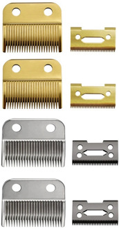 2 Sets Adjustable Clippers Blades, 2 Hole Hair Trimmer Replacement Blade for Wahl