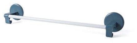 2 Sets Badkamer Opslag Houder Wandmontage Handdoek Bar Plank Zelfklevende Rack Holder Toilet Roll Paper Hanger Badkamer opslag blauw