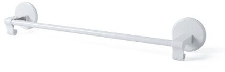 2 Sets Badkamer Opslag Houder Wandmontage Handdoek Bar Plank Zelfklevende Rack Holder Toilet Roll Paper Hanger Badkamer opslag wit