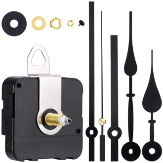 2 Sets Diy Quartz Uurwerk Mechanisme Handen Repair Tool Onderdelen Stille