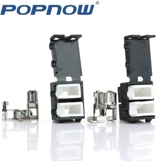 2 sets H7 Lamp Connector Socket Keramische Vrouwelijke H7 Plug Pin Koplamp Adapter voor HID Halogeen Koplamp Xenon H7 Socket