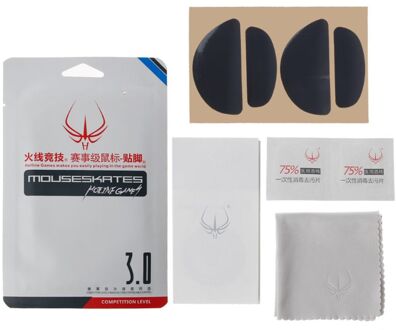 2 Sets/pak Originele Hotline Games Concurrentie Niveau Muis Voeten Mouse Skates Gildes Voor Zowie EC1-A/EC2-A/Evo Gaming muis 0.6Mm