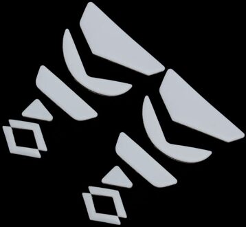 2 Sets/pak Tiger Gaming Muis Voeten Muis Skate Voor Logitech G502 Muis Glijdt R9JA