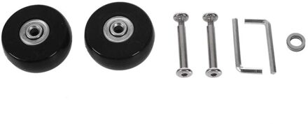 2 Sets Van Bagage Koffer Vervanging Wielen Assen Deluxe Reparatie Tool 50*20*6.1 Mm