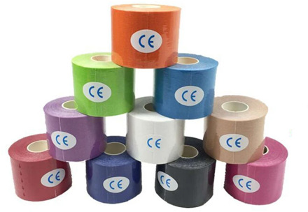 2 Size Kinesiology Tape Sport Self Adhesive Elastic Bandage For Knee Support Pads Finger Ankle Palm Shoulder