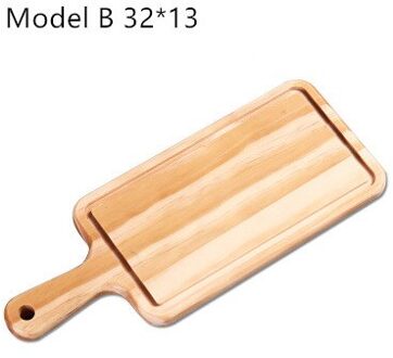 2 Size Natuurlijke Keuken Hakblokken Brood Pallet Met Handvat Bakken Snijplank Houten Board Handgemaakte Keuken Accessoires