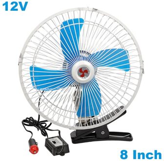 2 Snelheden Kantoor Luchtstroom Thuis Clip Op Multifunctionele Installeren Van Universal Voor Dashboard Truck 12V 24V oscillerende Auto Fans 12V 8 duim