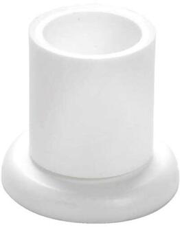 2 Steunen In De Dag Ø13 Mm - Kunststof - Wit