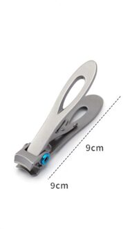 2 Stijl Rvs Teen Nagelknipper Duurzaam En Praktisch Nipper Cutter Podologie Pedicure Kit Dikke Nagels Moeiteloos 01 groot silver01