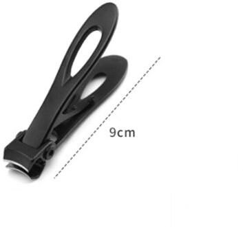 2 Stijl Rvs Teen Nagelknipper Duurzaam En Praktisch Nipper Cutter Podologie Pedicure Kit Dikke Nagels Moeiteloos 02 groot black02