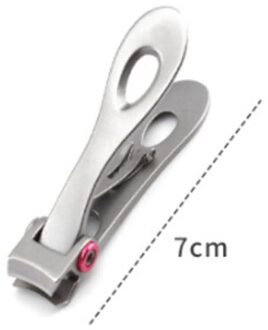 2 Stijl Rvs Teen Nagelknipper Duurzaam En Praktisch Nipper Cutter Podologie Pedicure Kit Dikke Nagels Moeiteloos 03 klein silver03