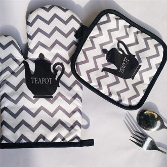 2 Stk/set Hoge Temperatuur Isolatie Magnetron Handschoenen Magnetron Bakken Bbq Handschoen Antislip Keuken Koken Gereedschap 02