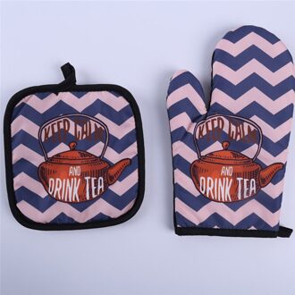 2 Stk/set Hoge Temperatuur Isolatie Magnetron Handschoenen Magnetron Bakken Bbq Handschoen Antislip Keuken Koken Gereedschap 06