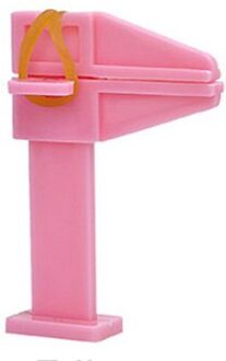 2 Stk/set Nail Pinch Klem Houder Vinger 4.3X6.8Cm Gel Enhancement Bevestiging Clips Manicure Kit Houder C-curve Nail Tip Knijpen TM05 * 1c roze