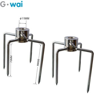 2 Stk/set Roestvrij Staal Bbq Vork Grill Rotisserie Vlees Vorken Multifuncitional Kip Vis Vlees Gebraden Spit Barbecue Tenedor Tool