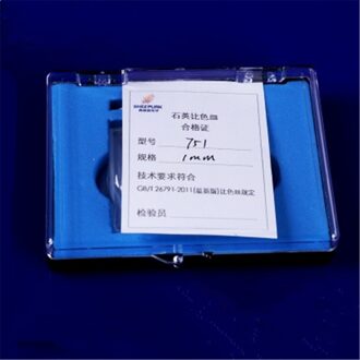 2 stks 1mm Weglengte JGS1 Kwartscuvette Mobiele Met Deksel Voor Spectrophotometers