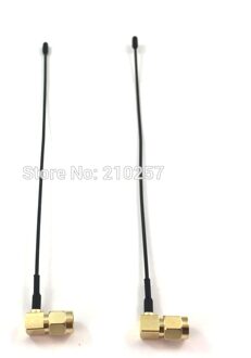 2 stks 433 mhz Antenne 3dbi Sma Stekker Connector Haakse voor Ham Radio