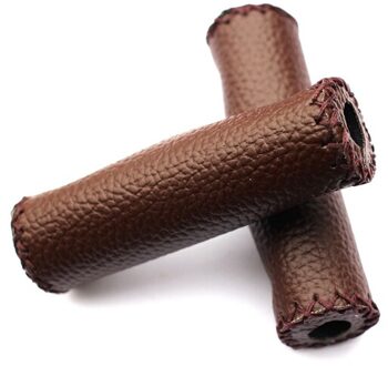 2 stks Fiets Foam Grips MTB Vouwfiets Zachte Comfortabele Fiets Grips Antislip Lederen Sponge Handvatten koffie