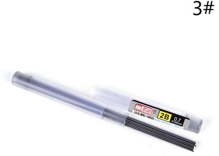2 Stks Lood Stijl 11 CM 2B/HB 0.5mm/0.7mm Potlood leiden Een Refill Buis Automatische Potlood Voor School Of Kantoor Gebruik 3