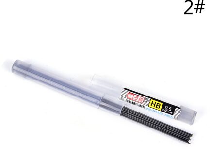 2 Stks Lood Stijl 11 CM 2B/HB 0.5mm/0.7mm Potlood leiden Een Refill Buis Automatische Potlood Voor School Of Kantoor Gebruik