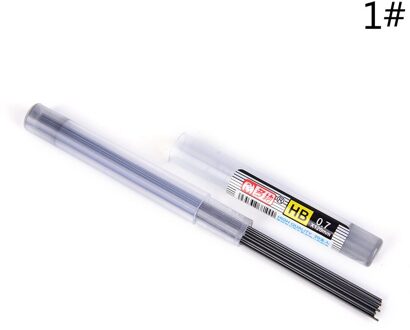 2 Stks Lood Stijl 11 CM 2B/HB 0.5mm/0.7mm Potlood leiden Een Refill Buis Automatische Potlood Voor School Of Kantoor Gebruik