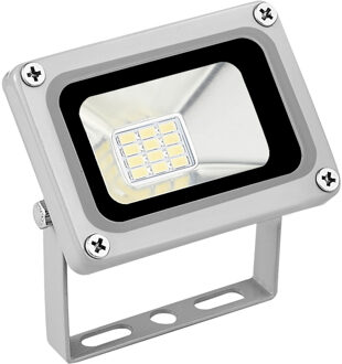 2 stks Mini 10 w 12 v Refletor LED Flood Light Landschap Outdoor Verlichting Lamp Waterdicht IP65 Vierkante Tuin Spotlights schijnwerper Cold wit
