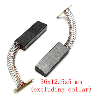 2 Stks Paar Motor Koolborstels Voor BOSCH NEFF voor SIEMENS WASMACHINE 36x12.5x5mm