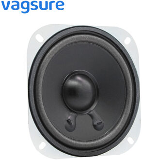 2 Stks/paar Zwart Vierkant Diameter 10.3 Cm Douche Speaker Voor Douche Fm Radio Controller Douche Stoom Generator Accessoires