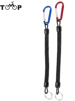 2 Stks/partij 1.4M Opgerolde Vissen Veiligheid Touw Elastische Hengel Gemiste Beschermende Lijn Touw Pesca