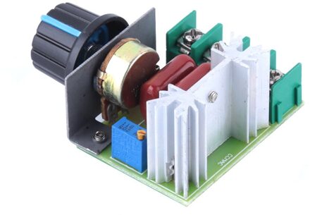 2 Stks/partij 2000W 50-220V Verstelbare Voltage Regulator Pwm Ac Motor Speed Control Controller