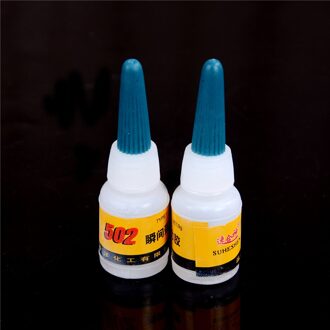 2 Stks/partij 502 Super Lijm Instant Sneldrogende Cyanoacrylate Adhesive Sterke Bond Snelle Ambachten Reparatie