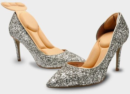 2 Stks/partij 7D Arch Ondersteuning Orthopedische Massage Hoge Hakken Spons Anti Pijn Inlegzolen Kussens Insert huid