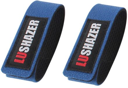 2 Stks/partij Elastische Hengel Strap Sterke Flexibele 25*3Cm Nylon Vistuig Elastische Rubberen Tie-willekeurige Kleur Levering nee.1